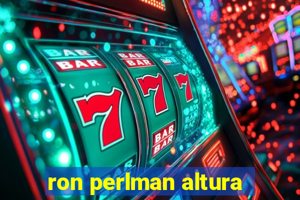 ron perlman altura